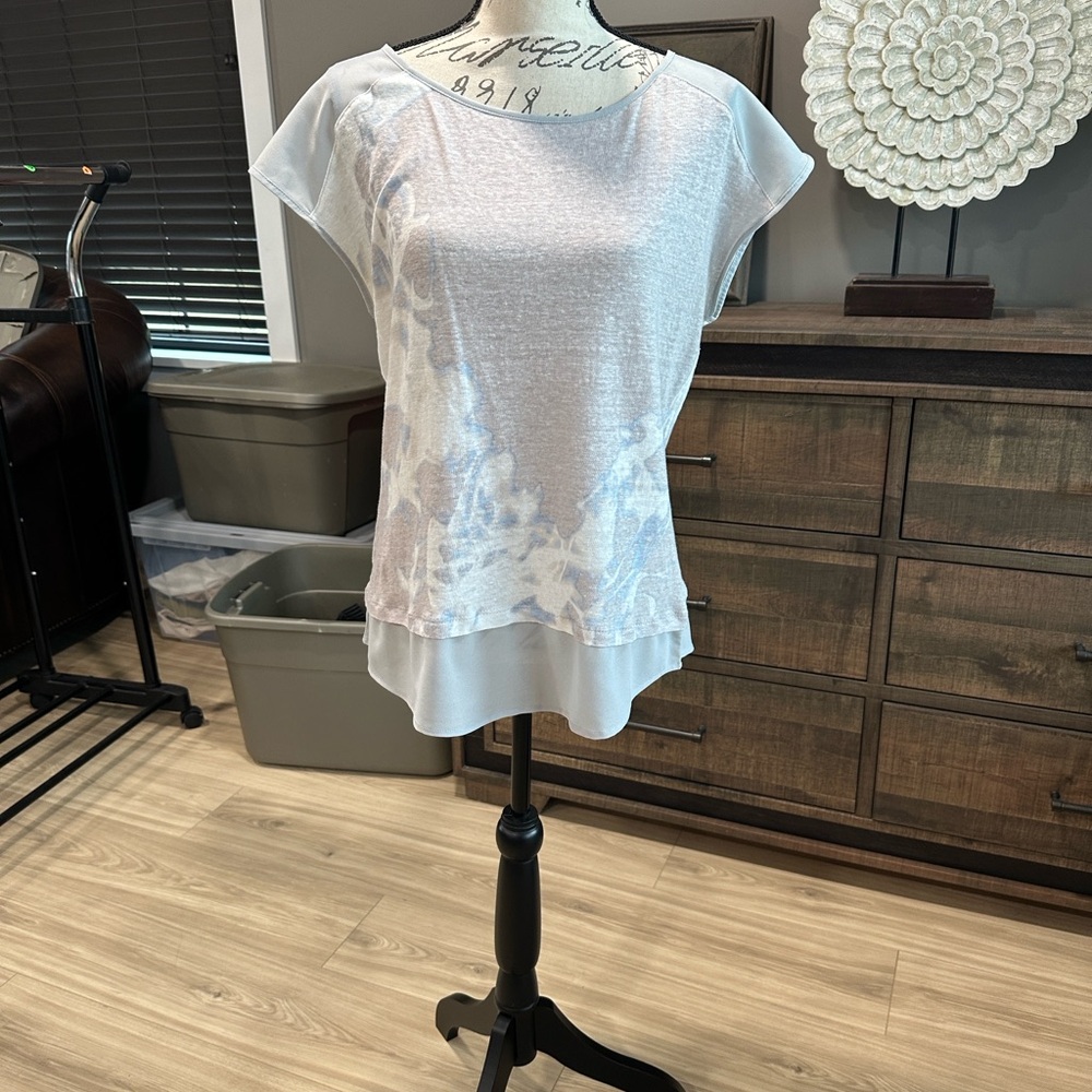 Calvin Klein Silver Women's Blouse